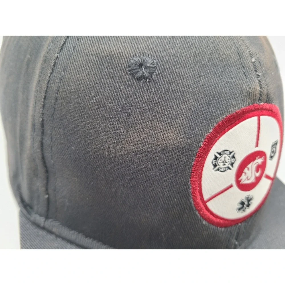 Washington State University Cougars Gesa Police Fire‎ Paramedic Snapback Hat Cap